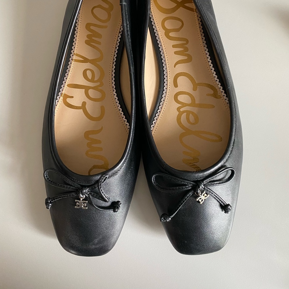 Sam Edelman black flats size 9.5 wide